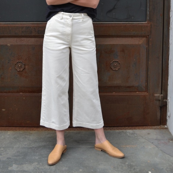 NEW Everlane Wide Leg Crop Pant - Picture 1 of 3